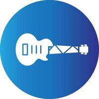 Electric Guitar Creative Icon vector