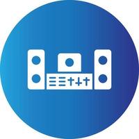 Music System Creative Icon vector