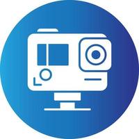 Action Camera Creative Icon vector
