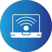 Wifi Creative Icon vector