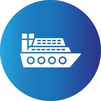 Cruise Creative Icon vector