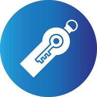 Security Token Creative Icon vector