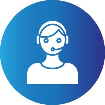 Operator Creative Icon vector