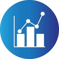 Statistics Creative Icon vector