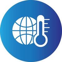 Global Warming Creative Icon vector