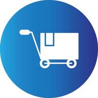 Shopping Cart Creative Icon vector