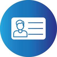 V Card  Creative Icon vector