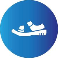 Sandal  Creative Icon vector