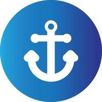 Anchor  Creative Icon vector