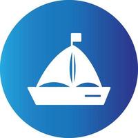 Boat  Creative Icon vector