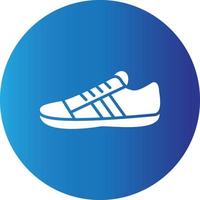 zapatillas de deporte icono creativo vector