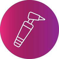 Otoscope Creative Icon vector