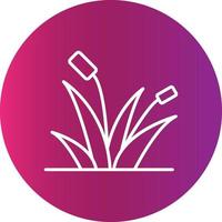 Grass Creative Icon vector