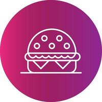 Burger Creative Icon vector