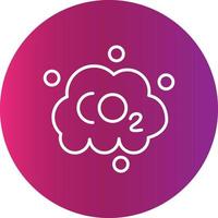 Co2 Creative Icon vector