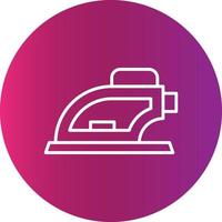 Iron Creative Icon vector