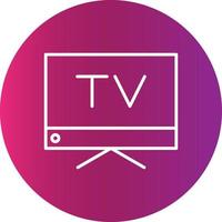 Tv Creative Icon vector