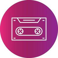 Cassette Creative Icon vector