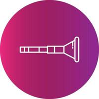 Didgeridoo Creative Icon vector