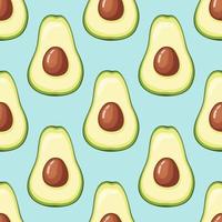 Avocado vector pattern