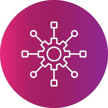 Algorithm Creative Icon vector