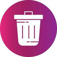 Trash Creative Icon vector