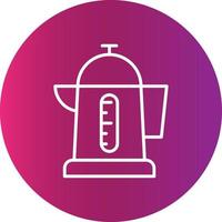 Kettle Creative Icon vector