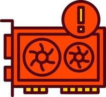 Gpu Error Vector Icon