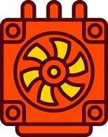 Heatsink Vector Icon