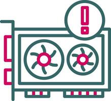Gpu Error Vector Icon