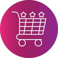 Shopping Cart  Creative Icon vector