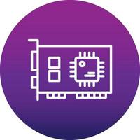 Network Interface Card Vector Icon
