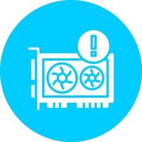 Gpu Error Vector Icon