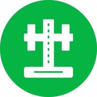 LCD Stand Vector Icon