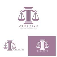 Law Logo, Scales Justice Vector, Design For Pawnshop Brands, Law, Attorney, Financial Institutions vector