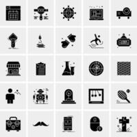 25 Universal Business Icons Vector Creative Icon Illustration to use in web and Mobile Related project