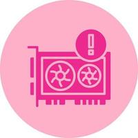 Gpu Error Vector Icon