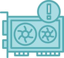 Gpu Error Vector Icon