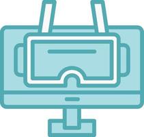 Virtual Reality Vector Icon