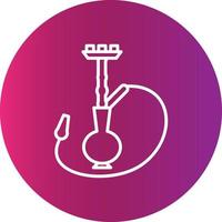 Hookah Creative Icon vector