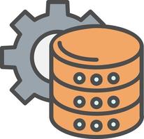 Data Management Vector Icon