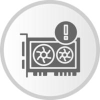 Gpu Error Vector Icon