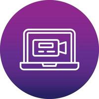 Vedio Call Vector Icon
