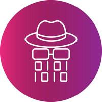 Spyware  Creative Icon vector