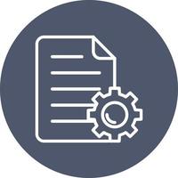 Content management Vector Icon