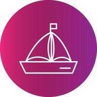 Boat  Creative Icon vector