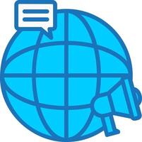 Global Marketing Vector Icon