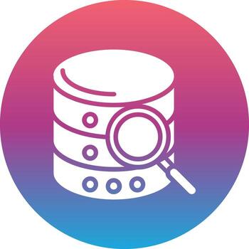 icono de vector de base de datos