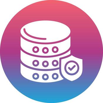 icono de vector de base de datos