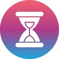 icono de vector de reloj de arena